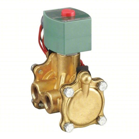 REDHAT 8316G064120/60,110/50DA Solenoid Valve, Brass, NC, Air, InertGas 24W630