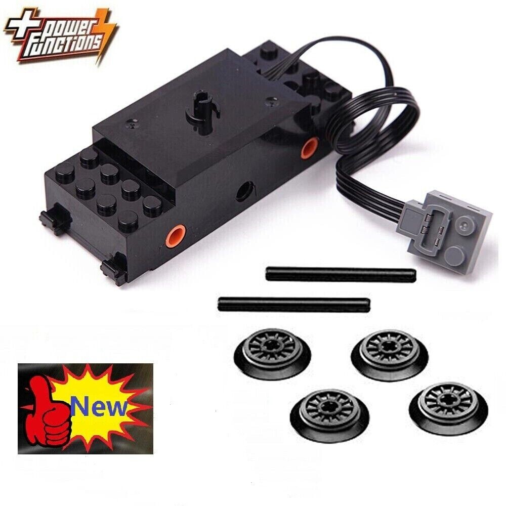 4Pcs Power Functions Battery Box Train Motor IR Receiver Controlled For Lego Set