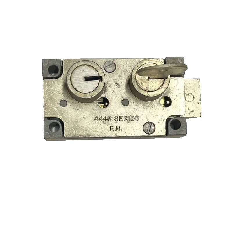 Sargent and Greenleaf 4443 Safety Deposit Lock Right Hand 1644 with One Key