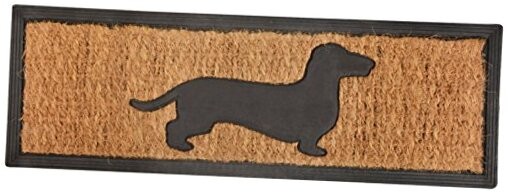 RB171 Long Dog Rubber & Coir Doormat