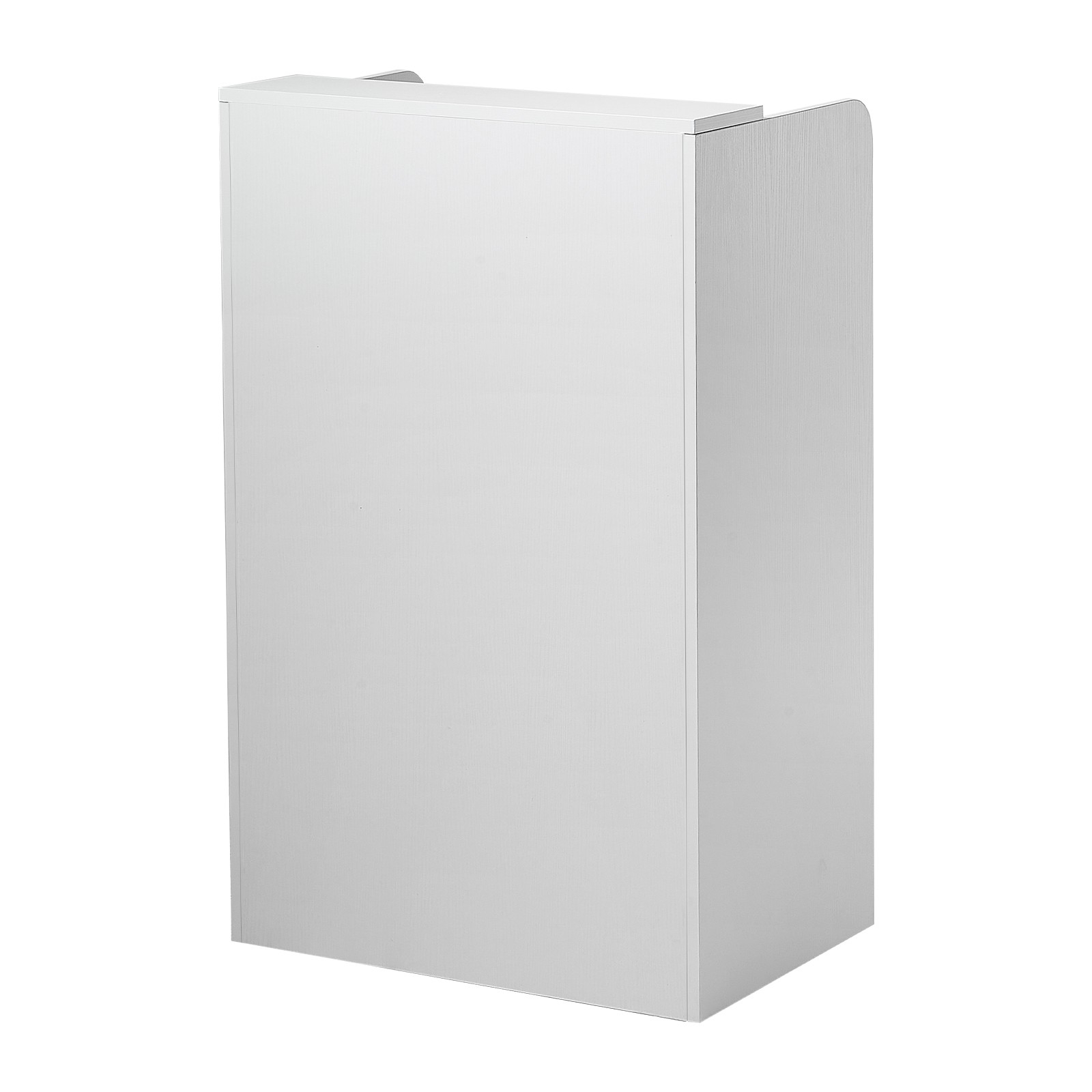 Uimoso Reception Desk 23.6-inch Compact Rectangular Counter with Storage Drawer