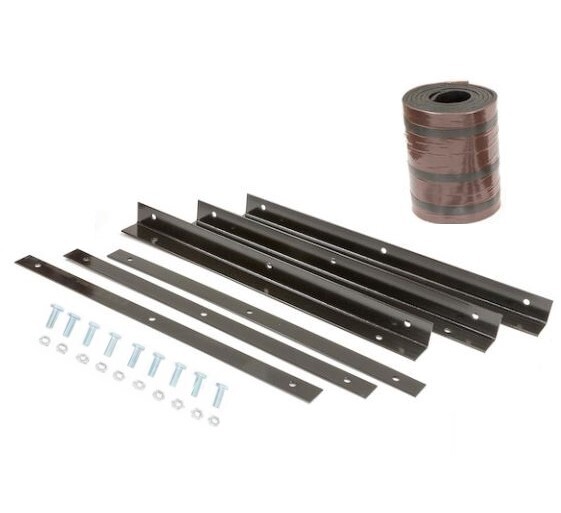 Buyers Products 1309005, SAM Rubber Snow Deflector ST-78/90 With Mounting Kit