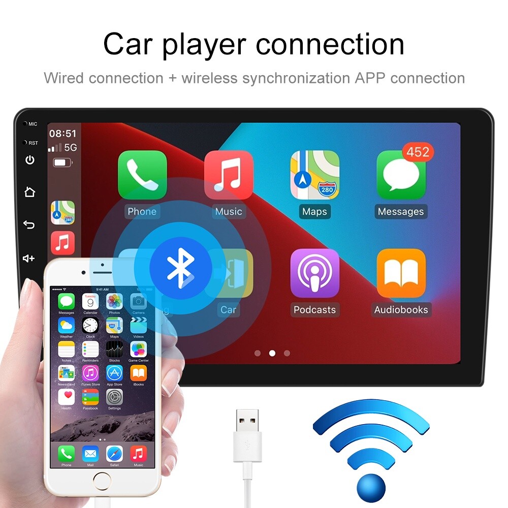 For Ford Escape 2007-2012 Carplay Android 15.0 Car Stereo Radio GPS Navi BT WiFi