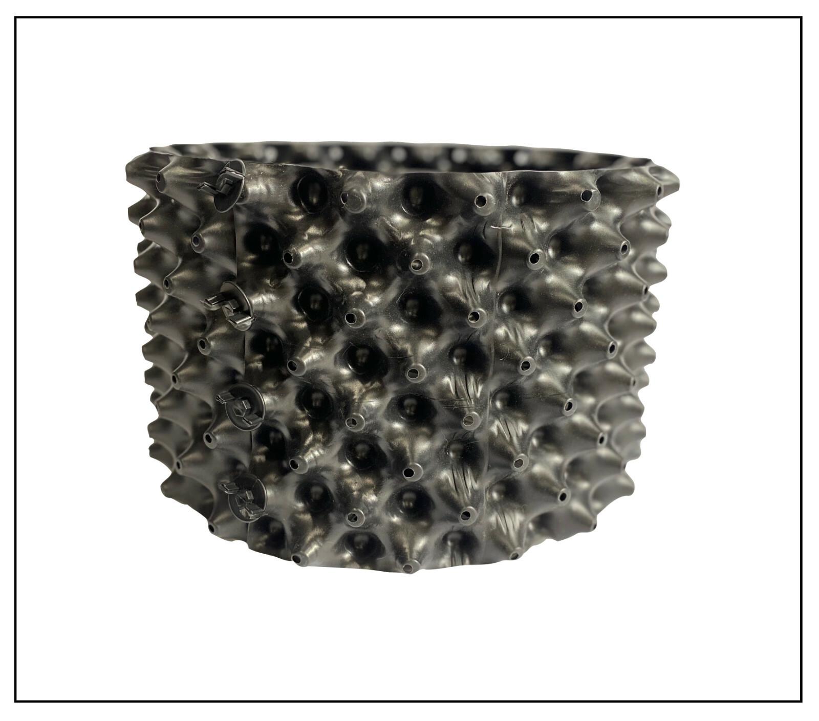 New 3 Gal 12 inch Plastic Aerated Breathable Flower Pot with Screws For Fruits