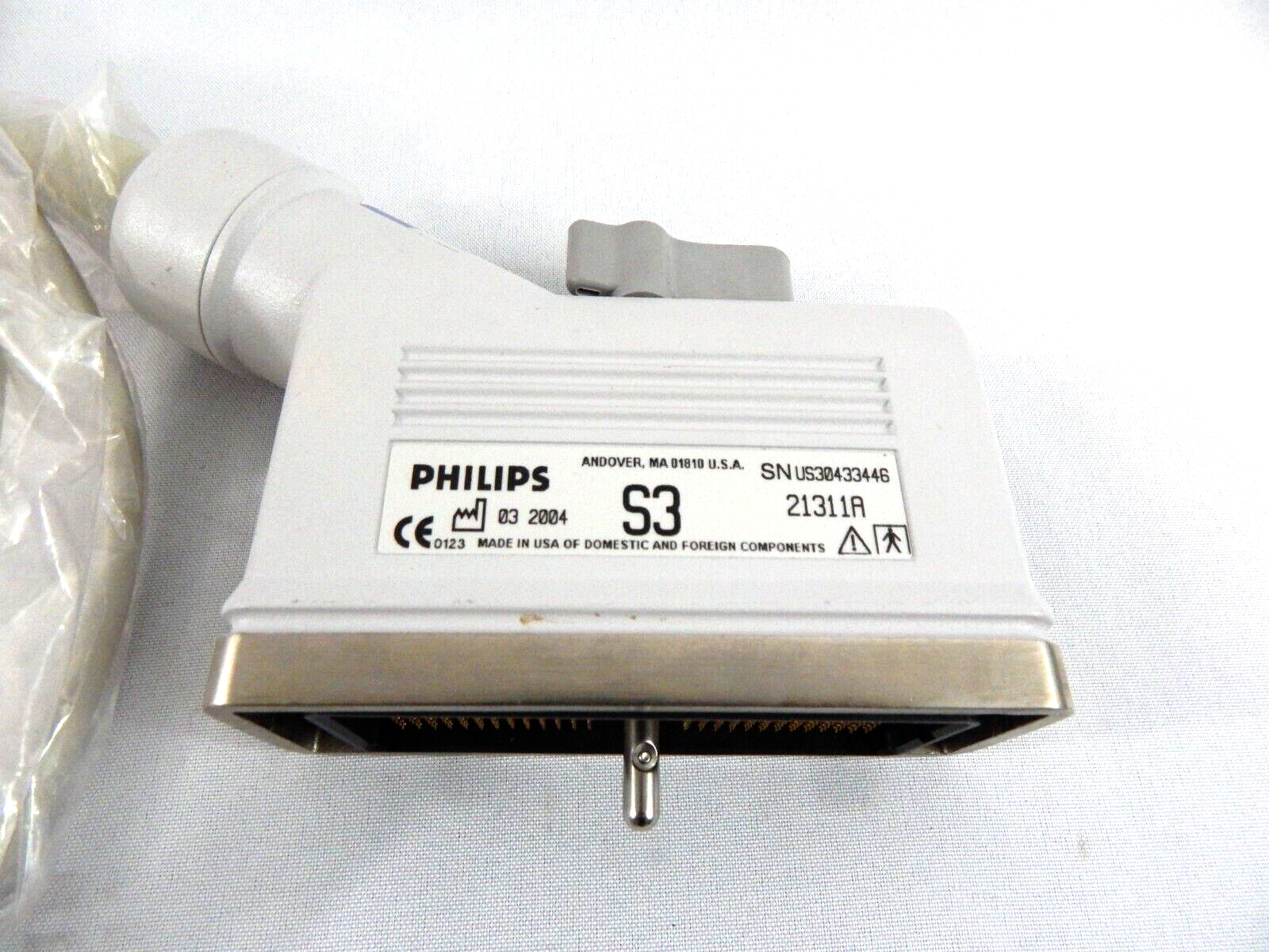 PHILIPS S3 21311A ULTRASOUND TRANSDUCER PROBE