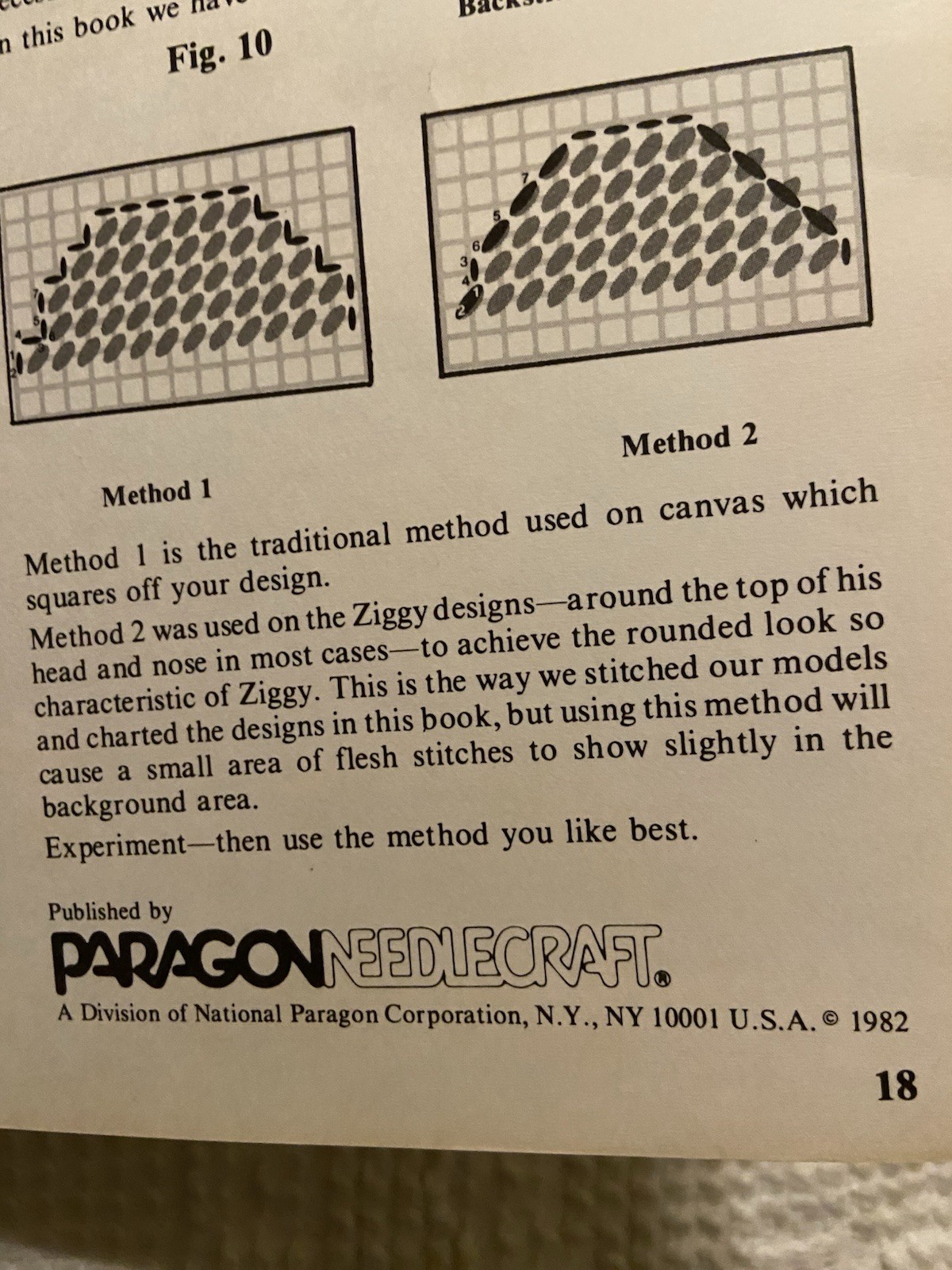 Ziggy Designs in Plastic Canvas 1982 Paragon .#2006 Bookmark Frame Mobile