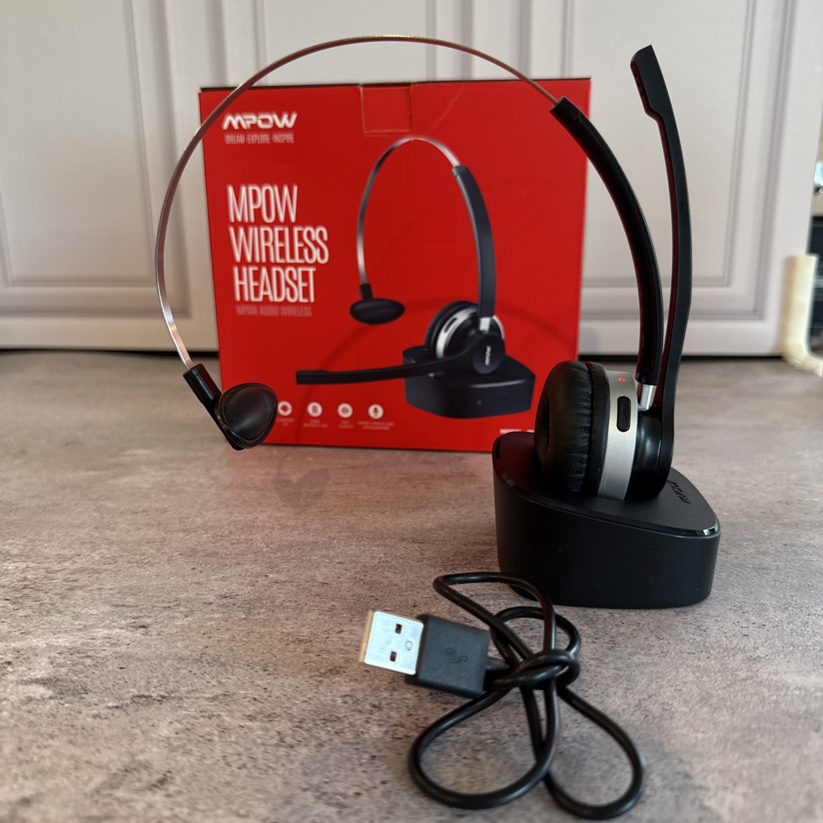 NEW OPEN BOX MPOW bh231a Bluetooth Wireless Headset