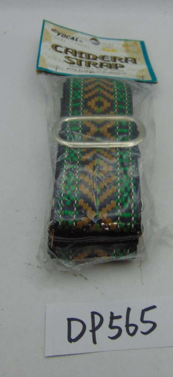 Vintage  Woven Camera Strap Woven Focal 48” Adjustable NOS K-Mart