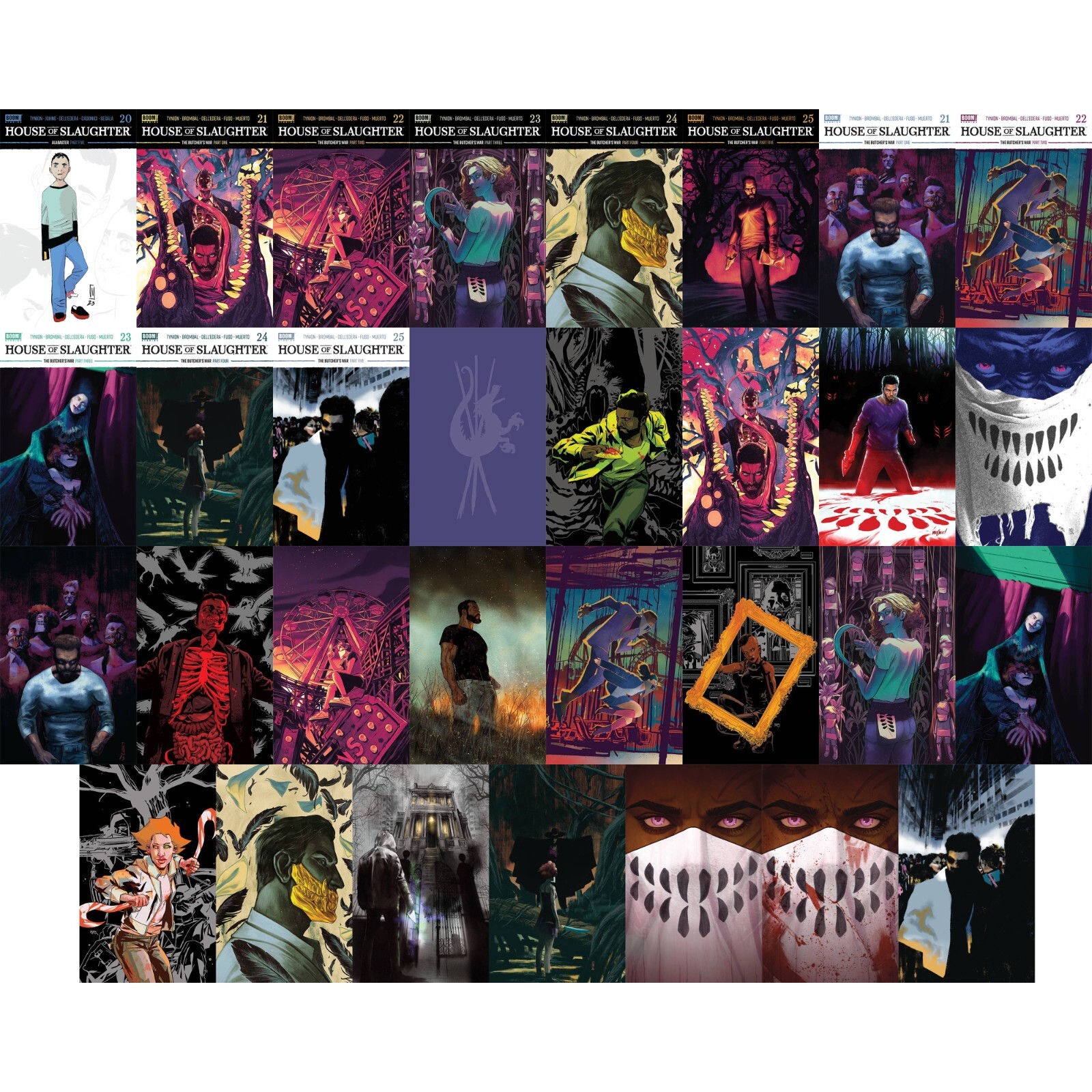 House of Slaughter (2021) 20 21 22 23 | BOOM! Studios | COVER SELECT