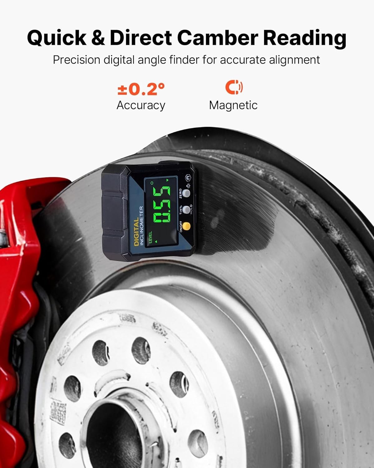 Heavy Duty Alignment Plates with Measuring Tapes & Digital Angle Finder – 2 PCS