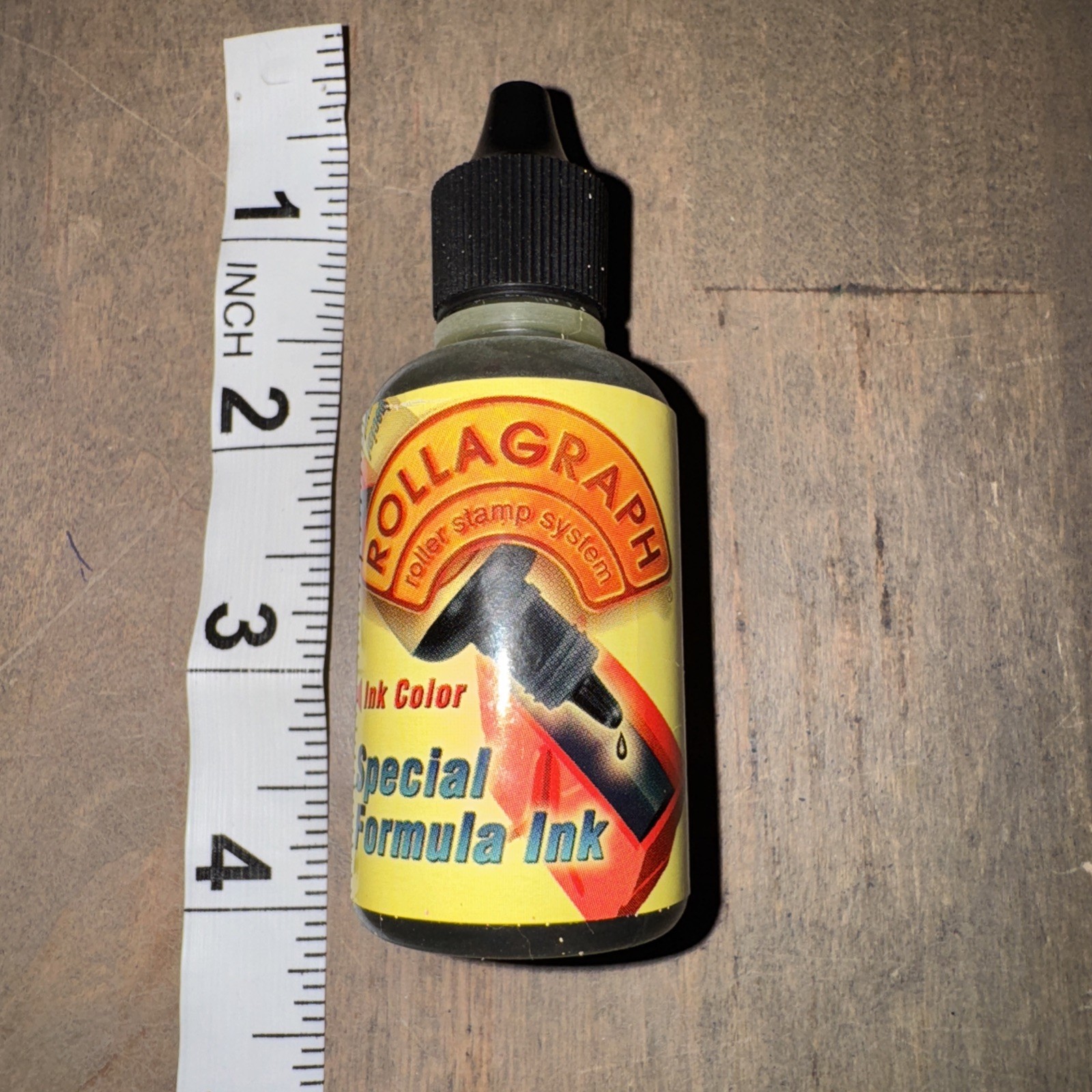 Stampin Up ROLLAGRAPH  Ink Refill bottle  Burgundy 4 Wheel Roller Ink Cartridges