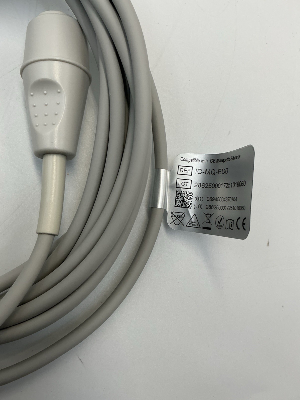 Invasive BP Adaptor Cable For GE Marquette Edwards Transducer 11 Pins IC-MQ-ED0
