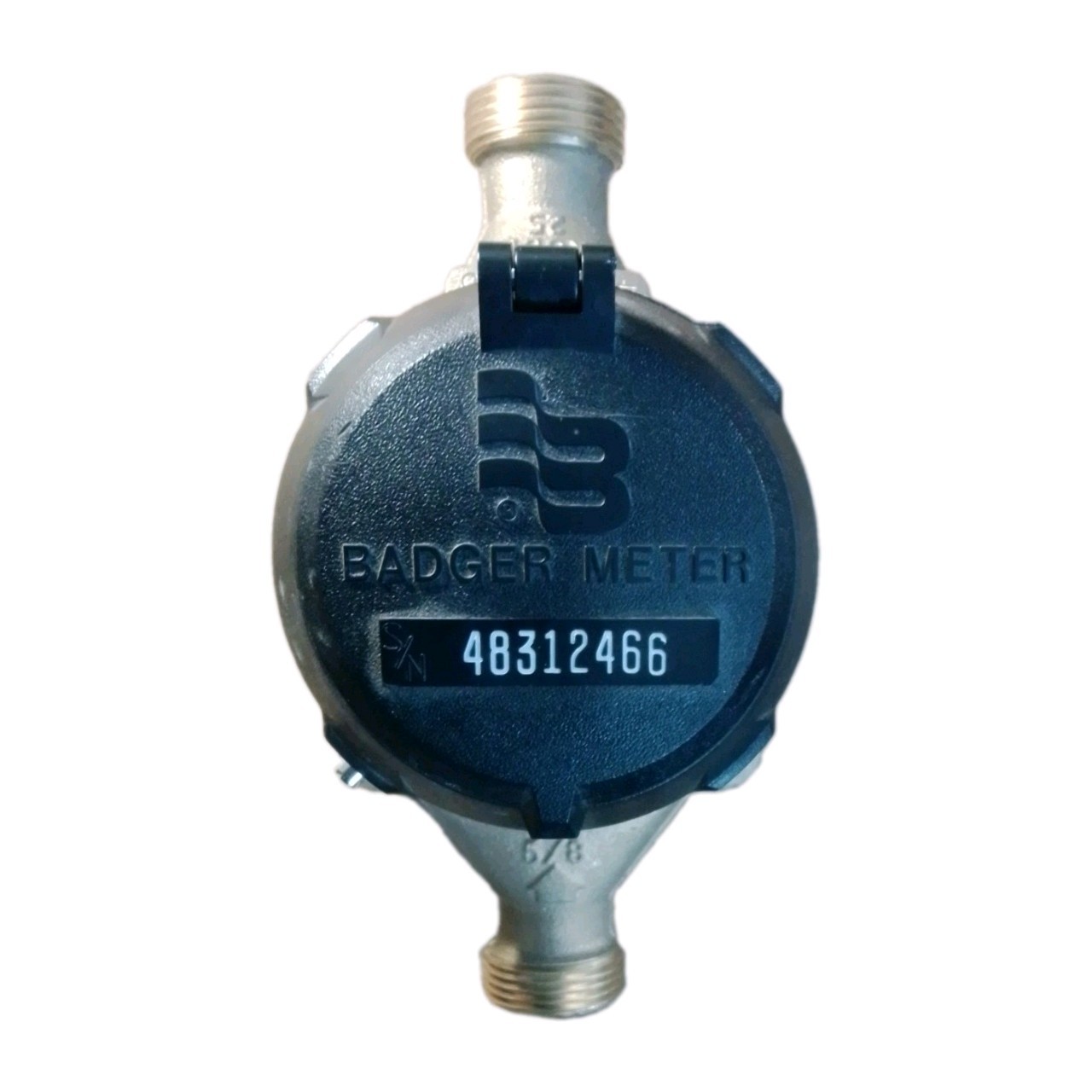 Badger Meter Recordall 25 Water Meter, 5/8" x 3/4" Gallons