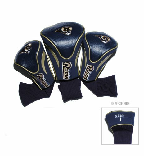 NFL St. Louis Rams 3 Pack Contour Golf Head Covers