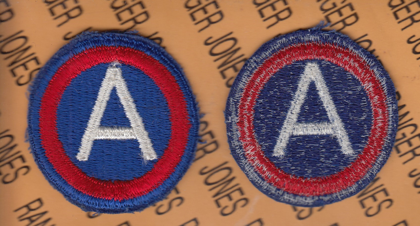 USA 3rd Army Command dress uniform patch NOS c/e