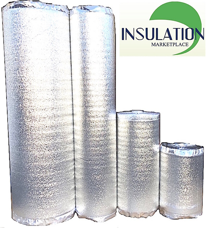 SmartSHIELD -3mm 24"x50Ft Reflective Insulation roll, Foam Core Radiant Barrier.
