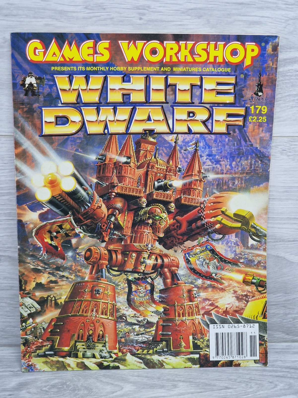 White Dwarf Magazine Titan Legions Issue 179 Games Workshop Warhammer 40k