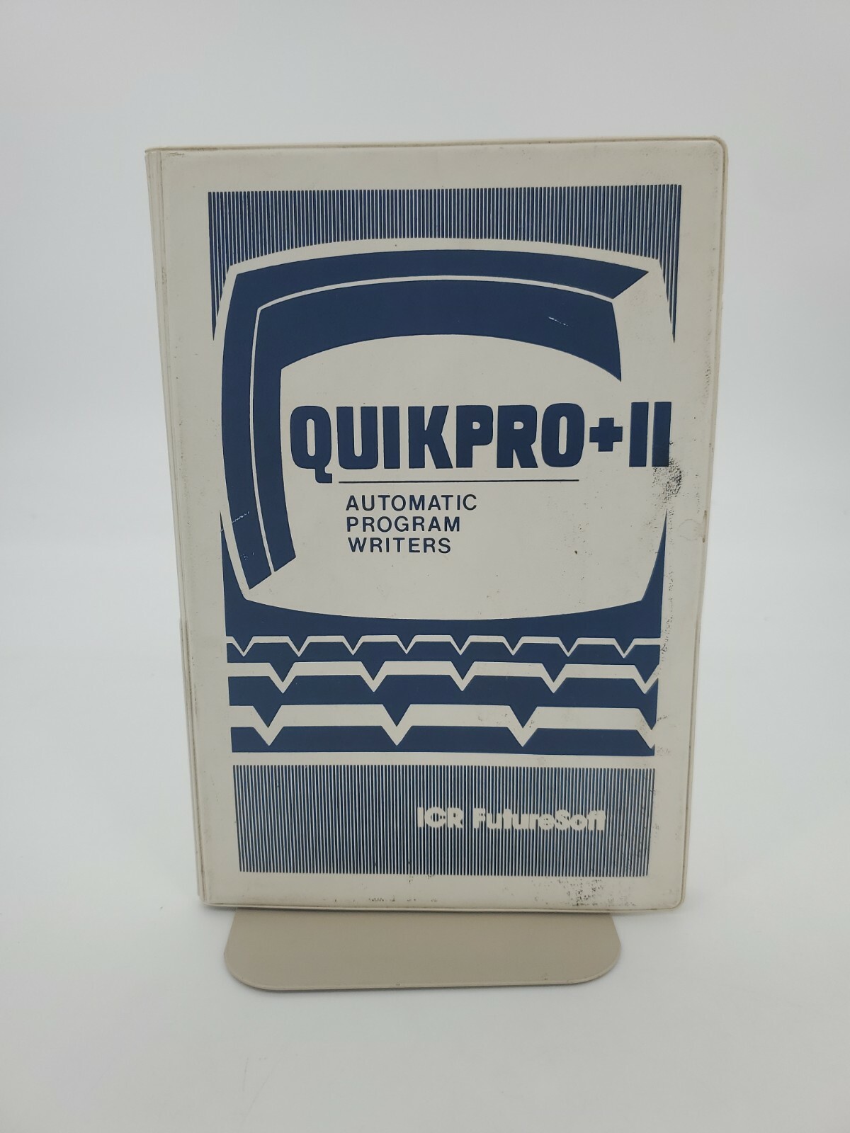 QuikPro+II Automatic Program Writers Software Manual Commodore 64 ICR FutureSoft