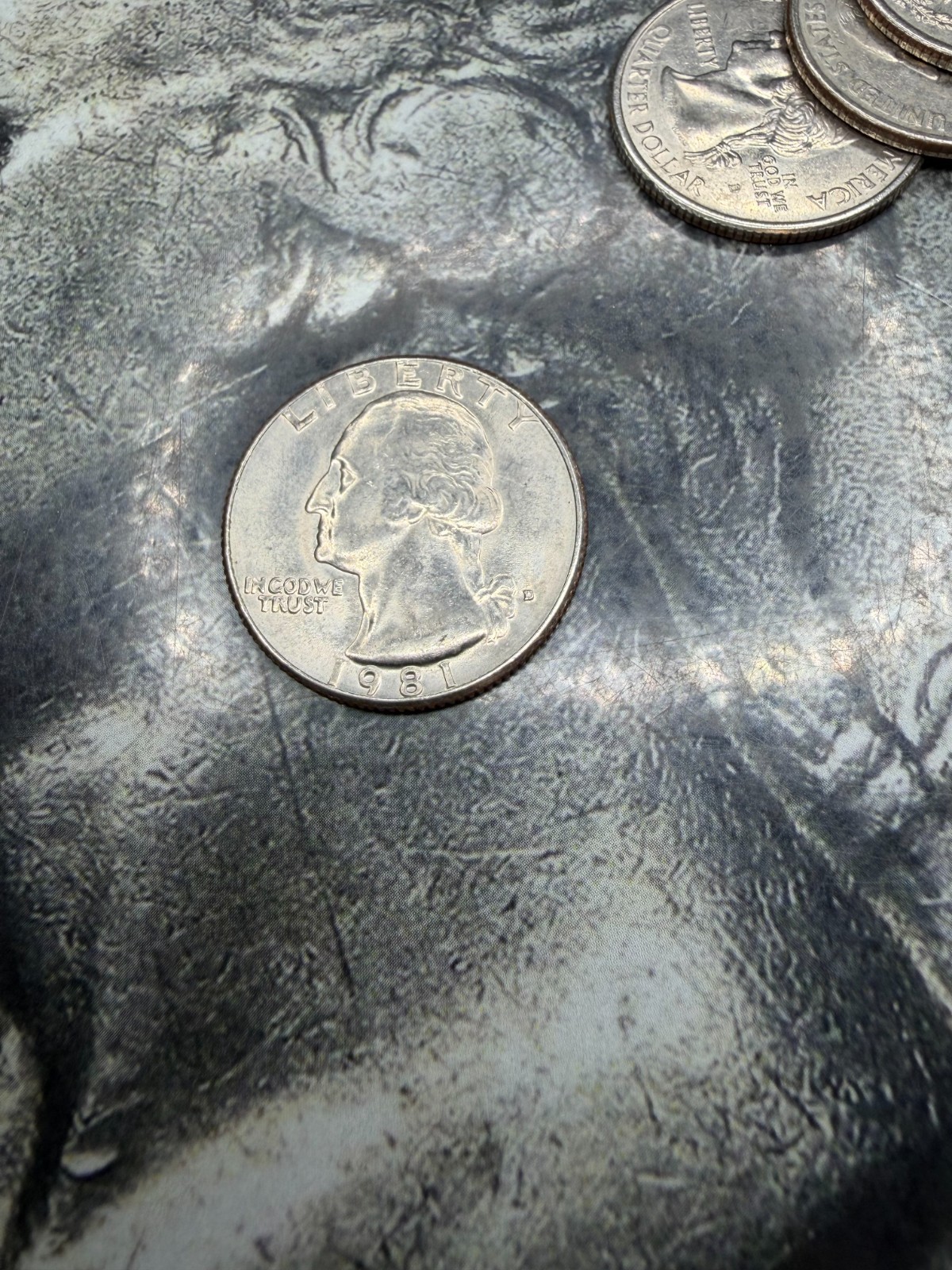 1981-D WA Quarter. very nice