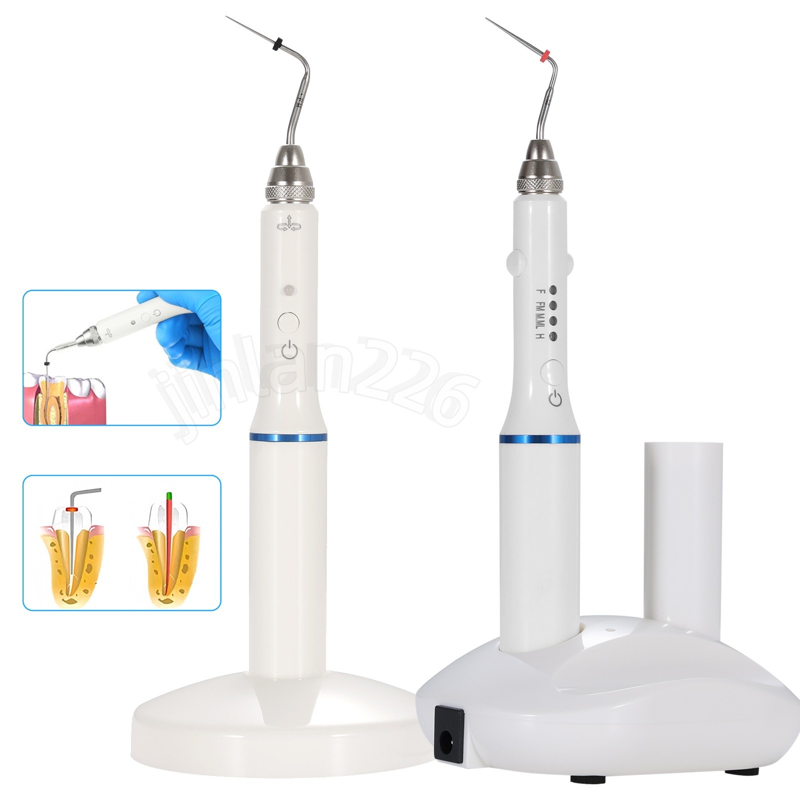 Dental Endodontic Gutta Percha Obturation Pen Root Canal Heated Pen+2/4 Needles