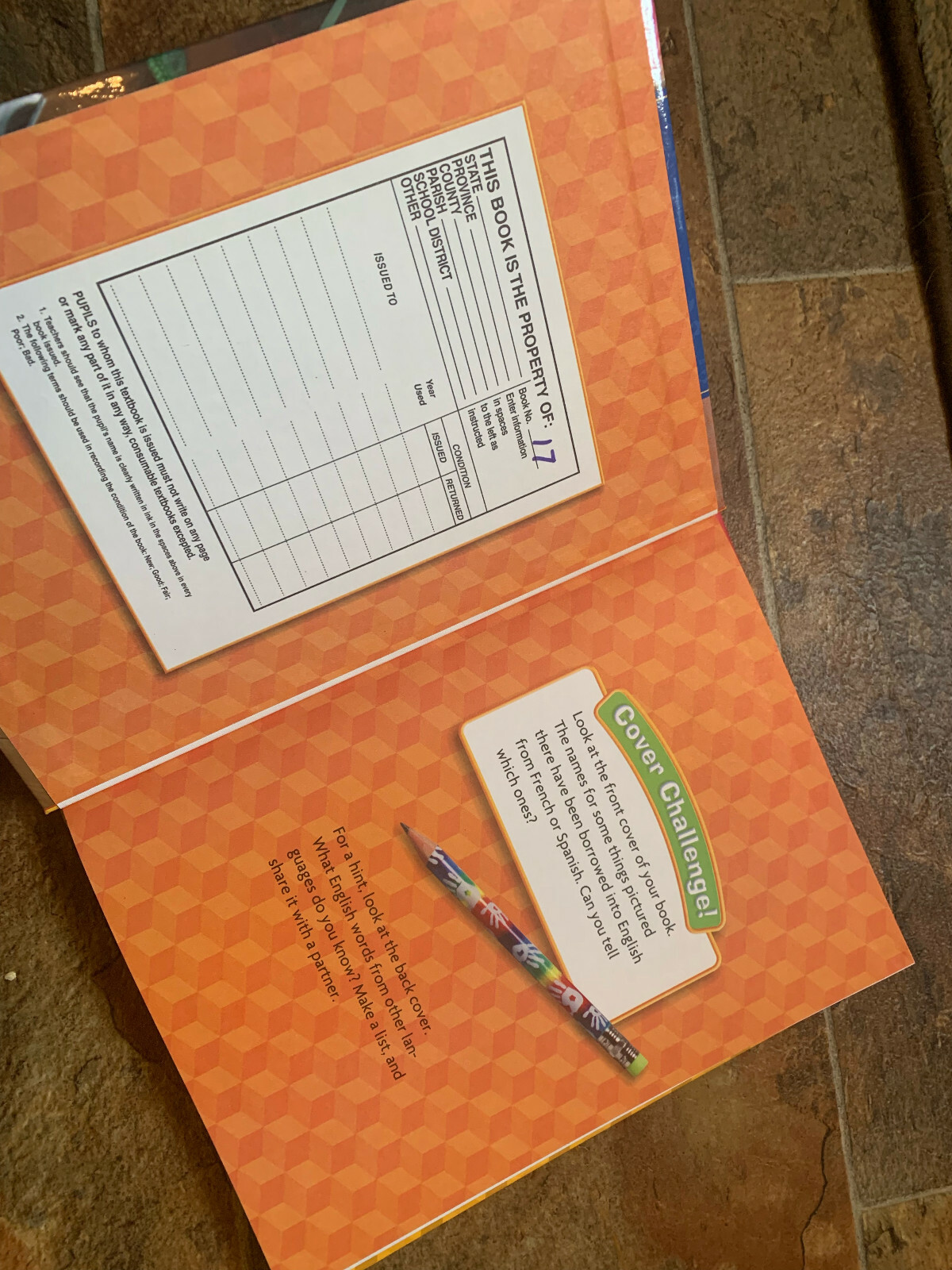 Houghton Mifflin SPELLING & VOCAB GRADE 5 Student Textbook CLASSROOM HOMESCHOOL