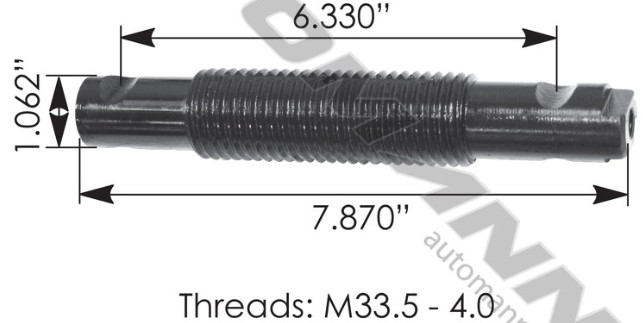 S-20295 NEWSTAR SPRING PIN KENWORTH (B65-1008)