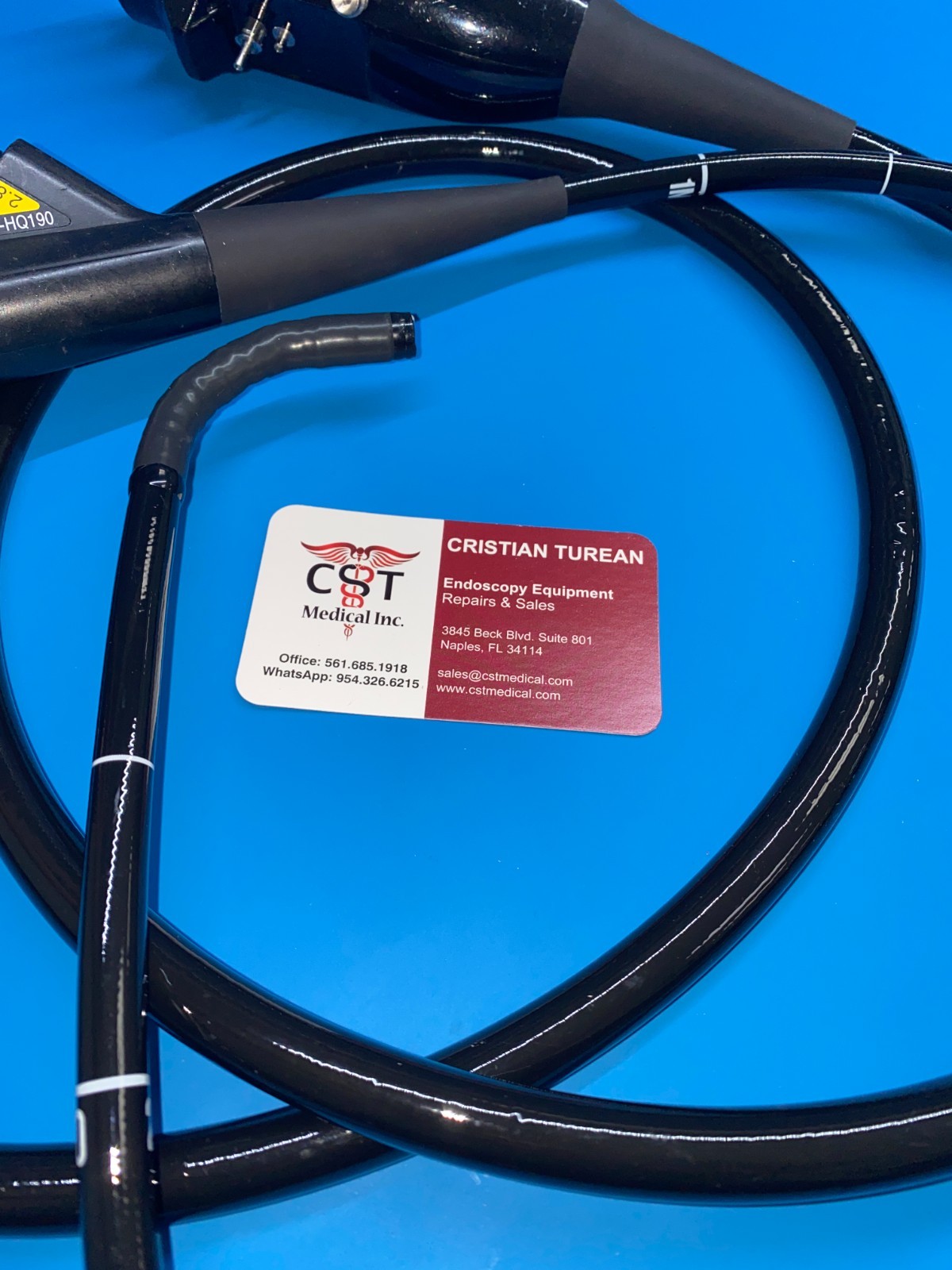 Olympus GIF-HQ190 Video Gastroscope - Excellent Condition - WARRANTY