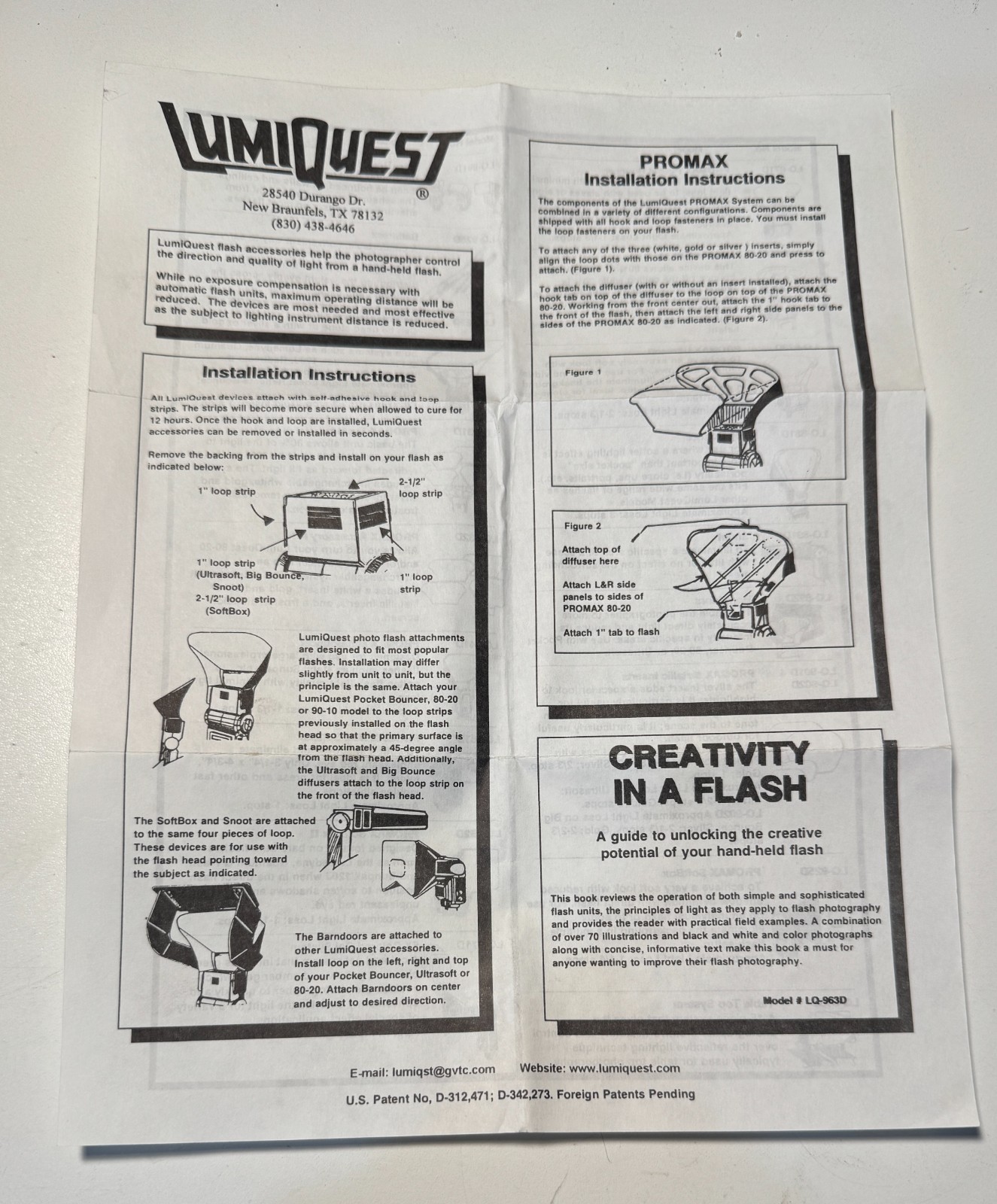 Soft Box Lumiquest bundle