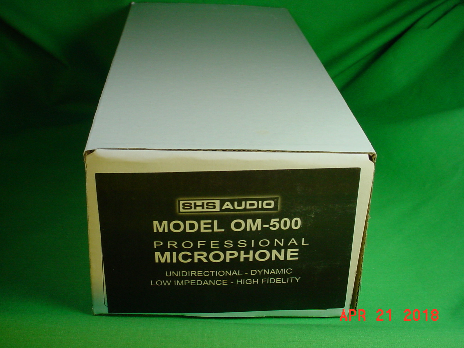 SHS Audio ~ OM-500L ~ Live Vocal ~ Live Band ~ Vocal Recording ~ Lo-Z ~ NEW