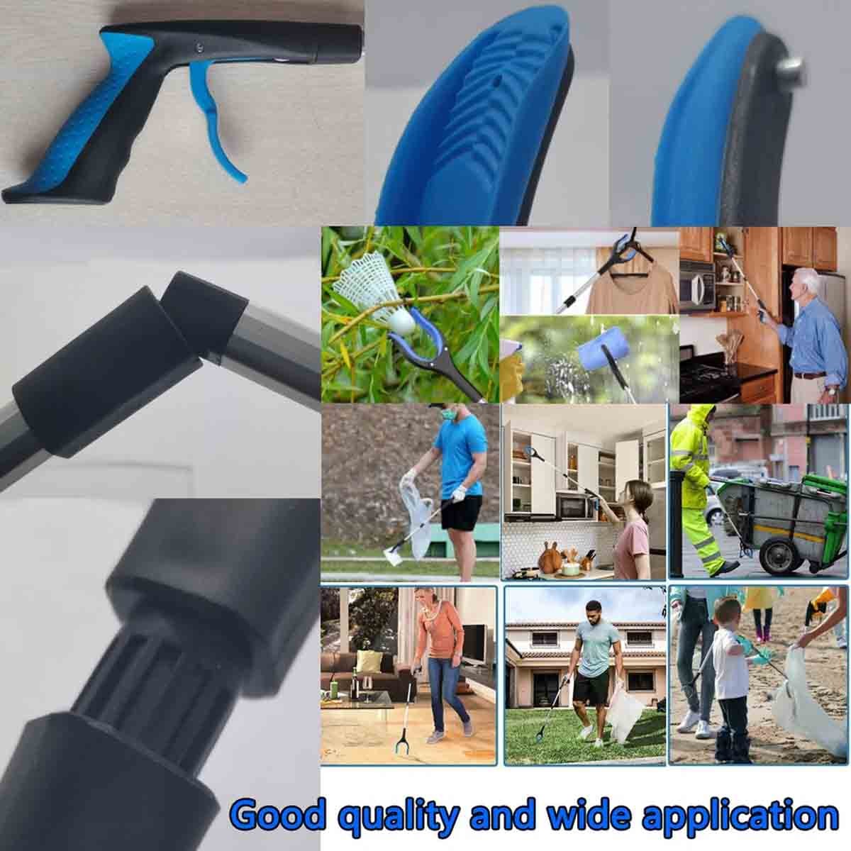 Tool Extended Garbage Reaching Stick Trash Picker Folding for Elderly Assistance