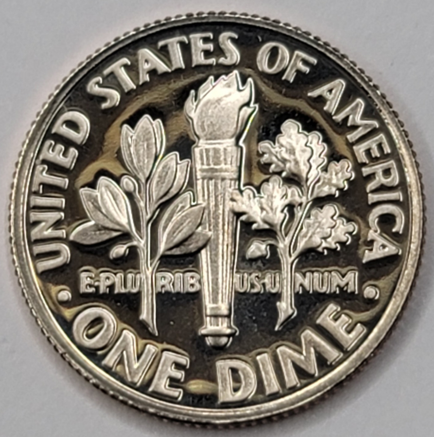 1991 S Gem Proof DCAM Roosevelt Dime CN-Clad