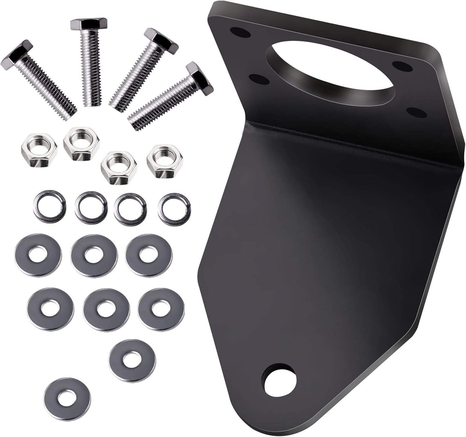 Trailer Hitch with Mounting Hardware 3/8" For Grasshopper Mower 720K, 721, 721D