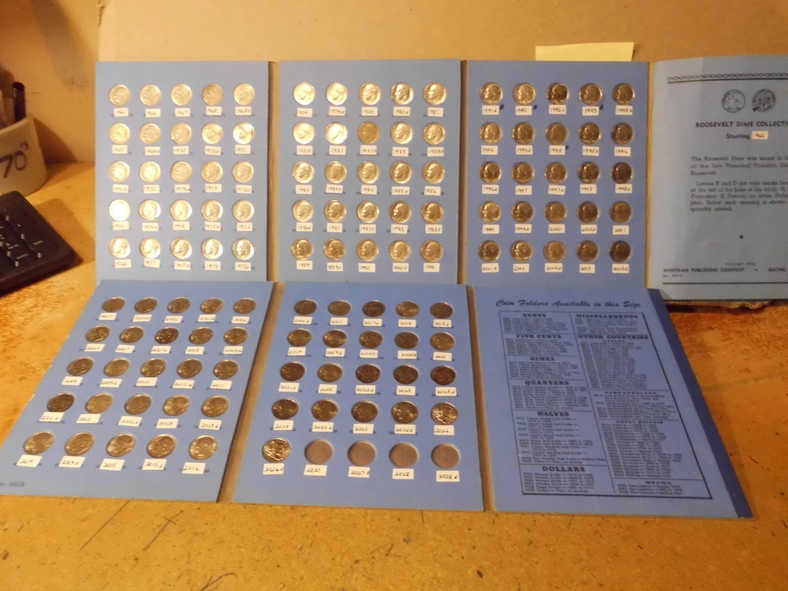 ROOSEVELT DIME COMPLETE 1965 - 2026 COMPLETE P&D SET #OCP282