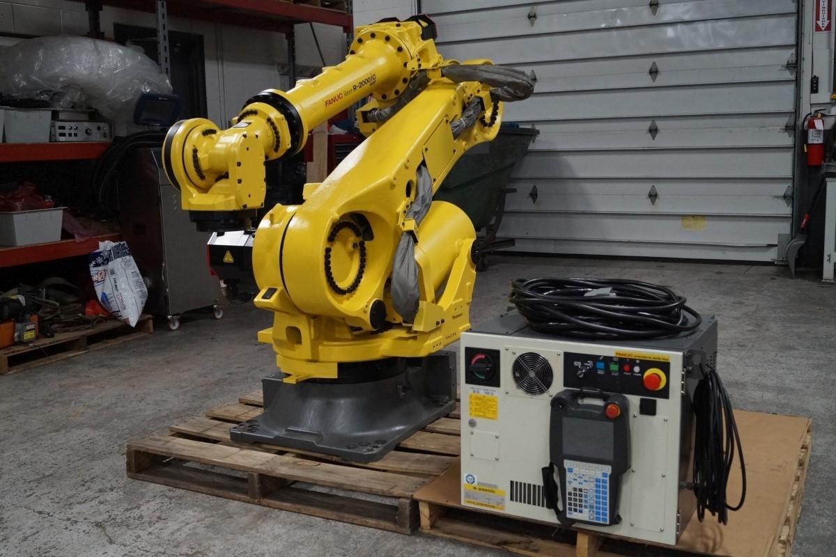 Fanuc R-2000iC/165F Robot System w/ R-30iB Plus Control TESTED W/ WARRANTY