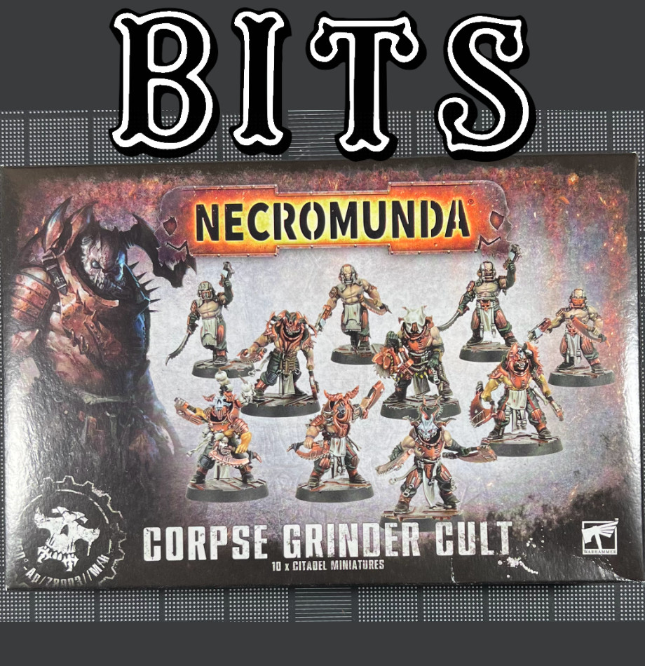 Necromunda Corpse Grinder Cult Bits Chaos Cultists Warhammer 40k Xenos Bitz