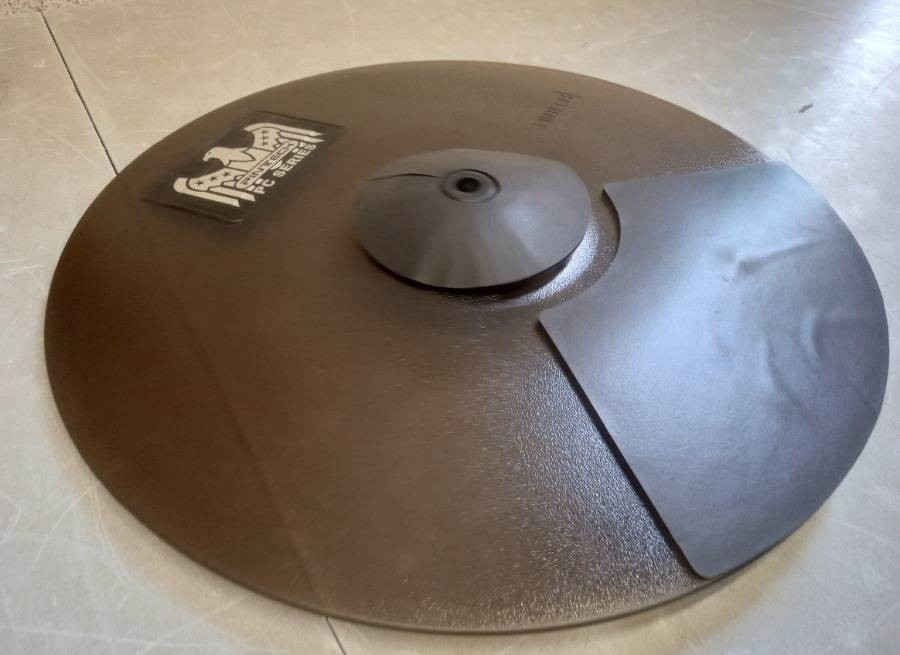 Pintech PC Cymbal 16" Dual zone? translucent “smoke”