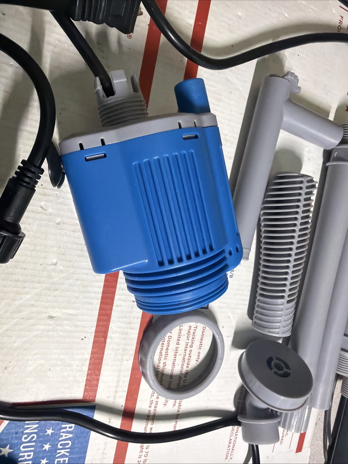 Boxtech UP-028 Aquarium Cleaning 6-1 Function Suction Pump 10-200 Gallon