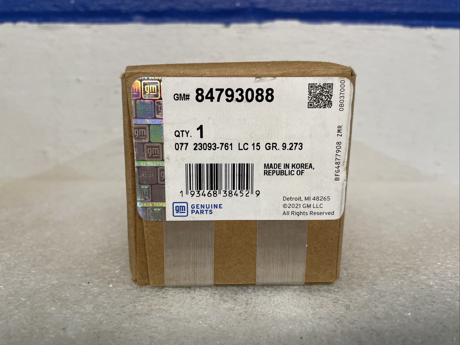 GM Genuine Parts 84793088 HVAC Control Panel For Select Vans / SUVs New Sealed