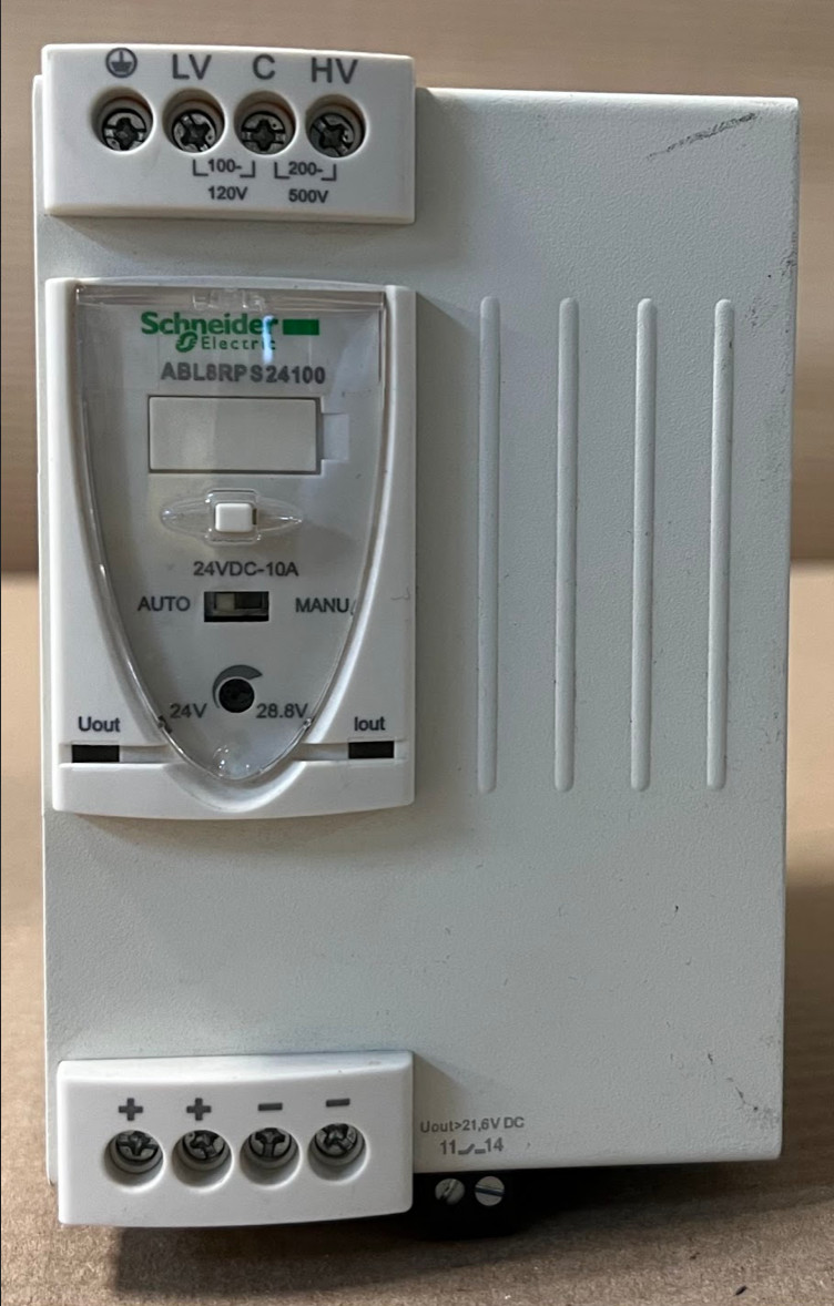 Schneider Electric ABL8RPS24100 Phaseo Power Supply 100-120V AC 200-500 50/60 HZ