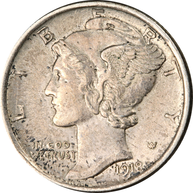 1918-D Mercury Dime Great Deals From The Executive Coin Company