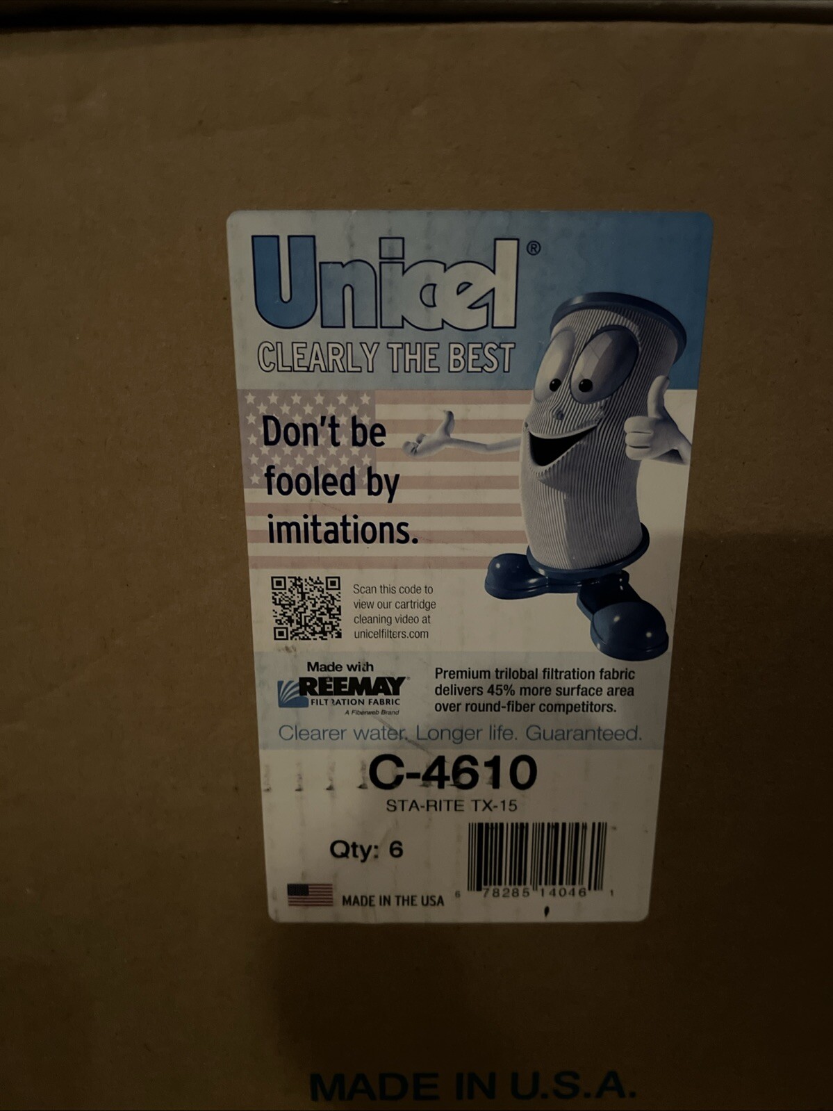 Filbur FC-2510 Unicel C-4610 Replacement Filter Cartridge Pool Spa Sta-Rite TX15