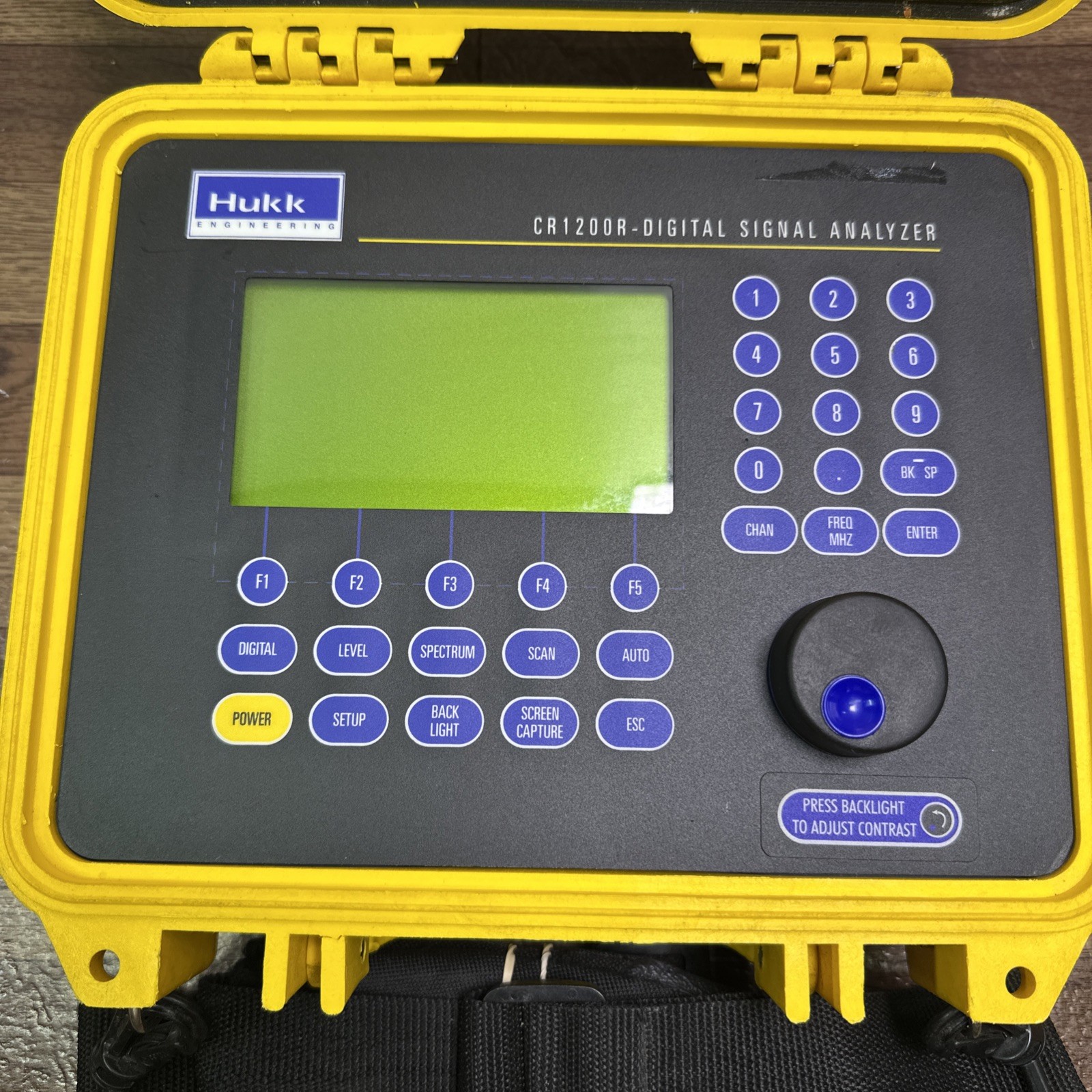 Hukk Engineering CR1200R Digital Signal Analyzer / READ