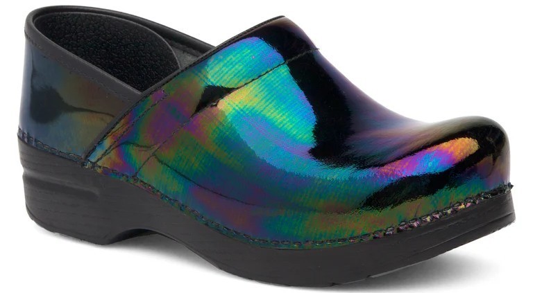 Dansko Petrol Patent Professional Clog Size 39/8.5