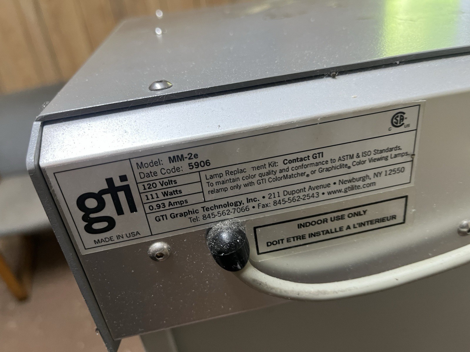 GTI MiniMatch Color Analyzer