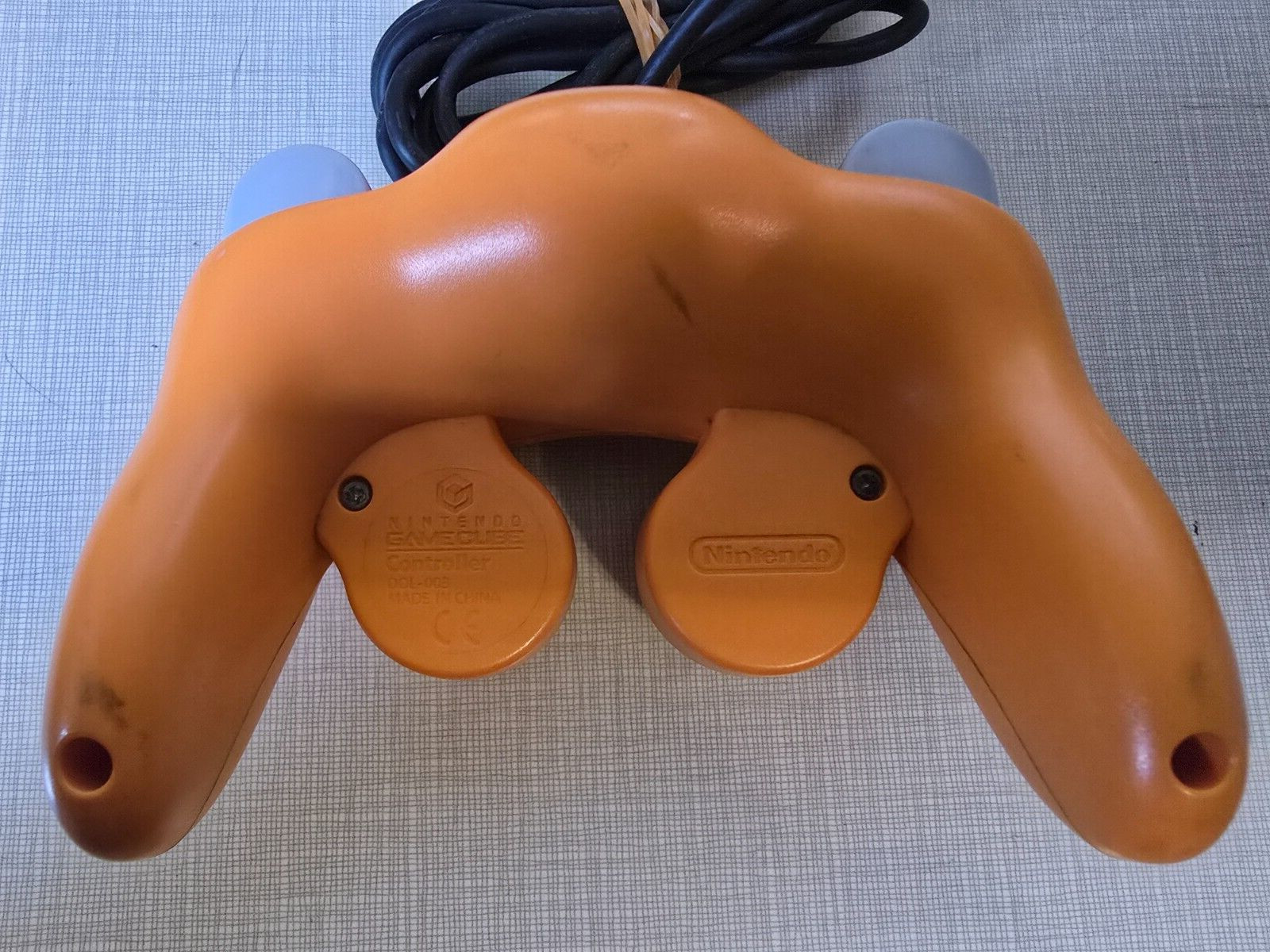 Nintendo Official GameCube Controller Orange NGC DOL-003 US SELLER