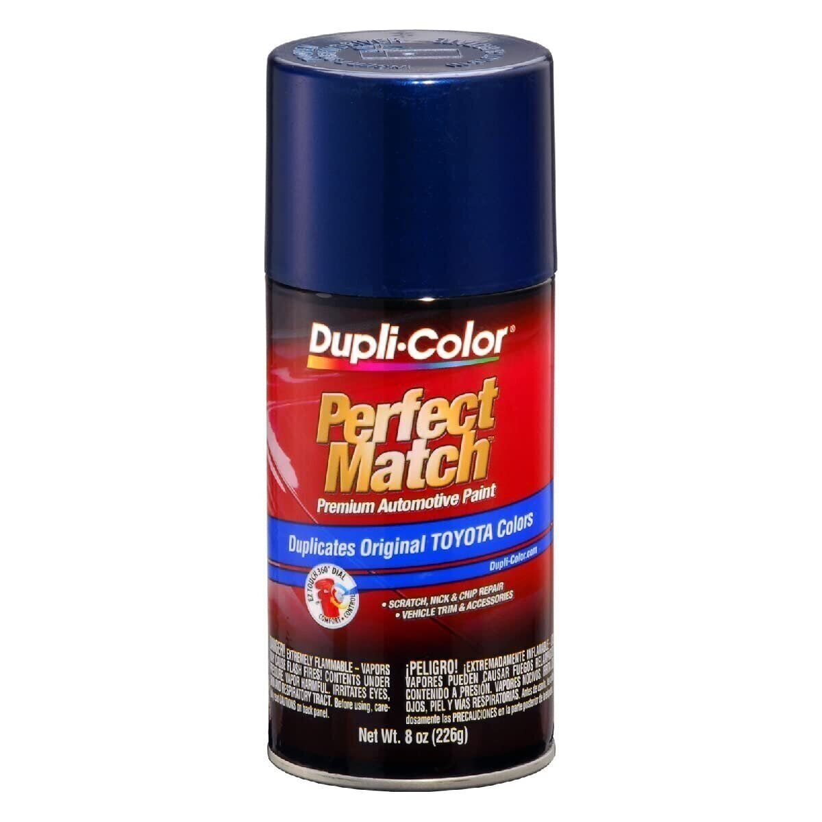 Dupli-Color EBTY16237 Perfect Match Automotive Spray Paint – Toyota Dark Blue...