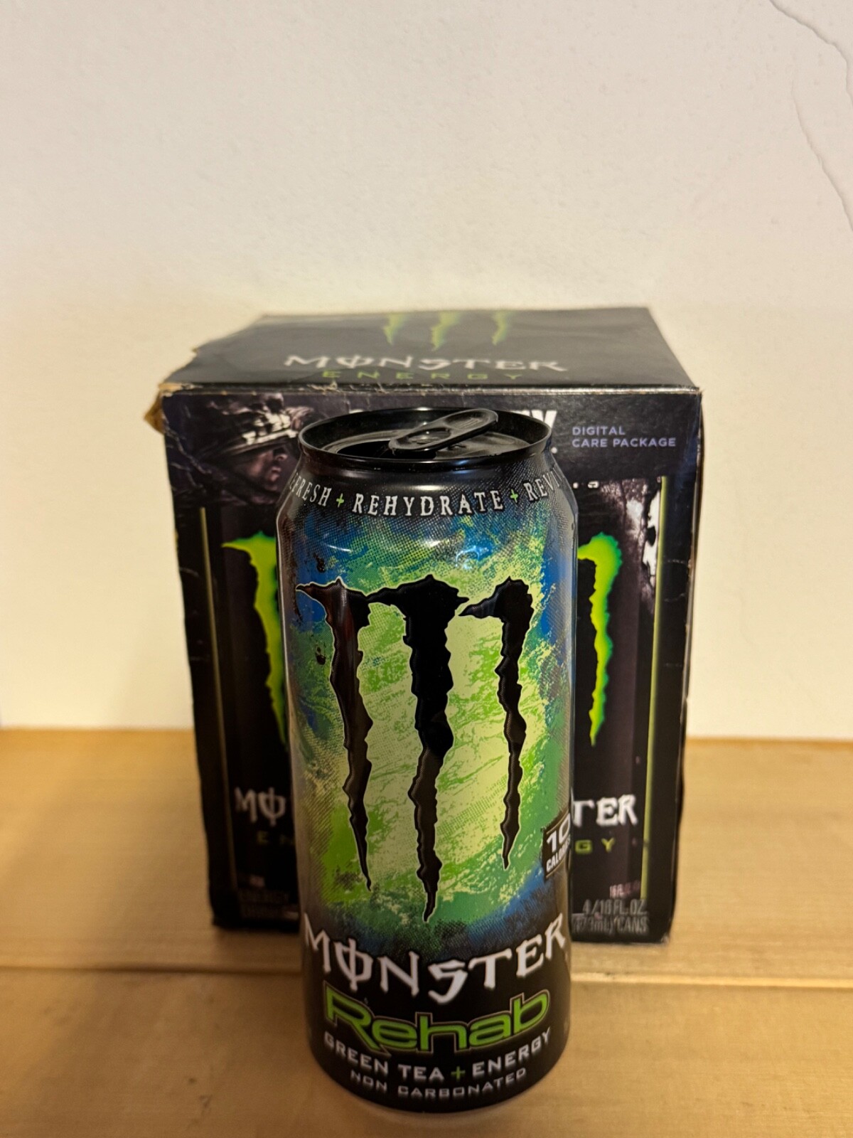 Monster Energy Rehab Green Tea 458ml Empty