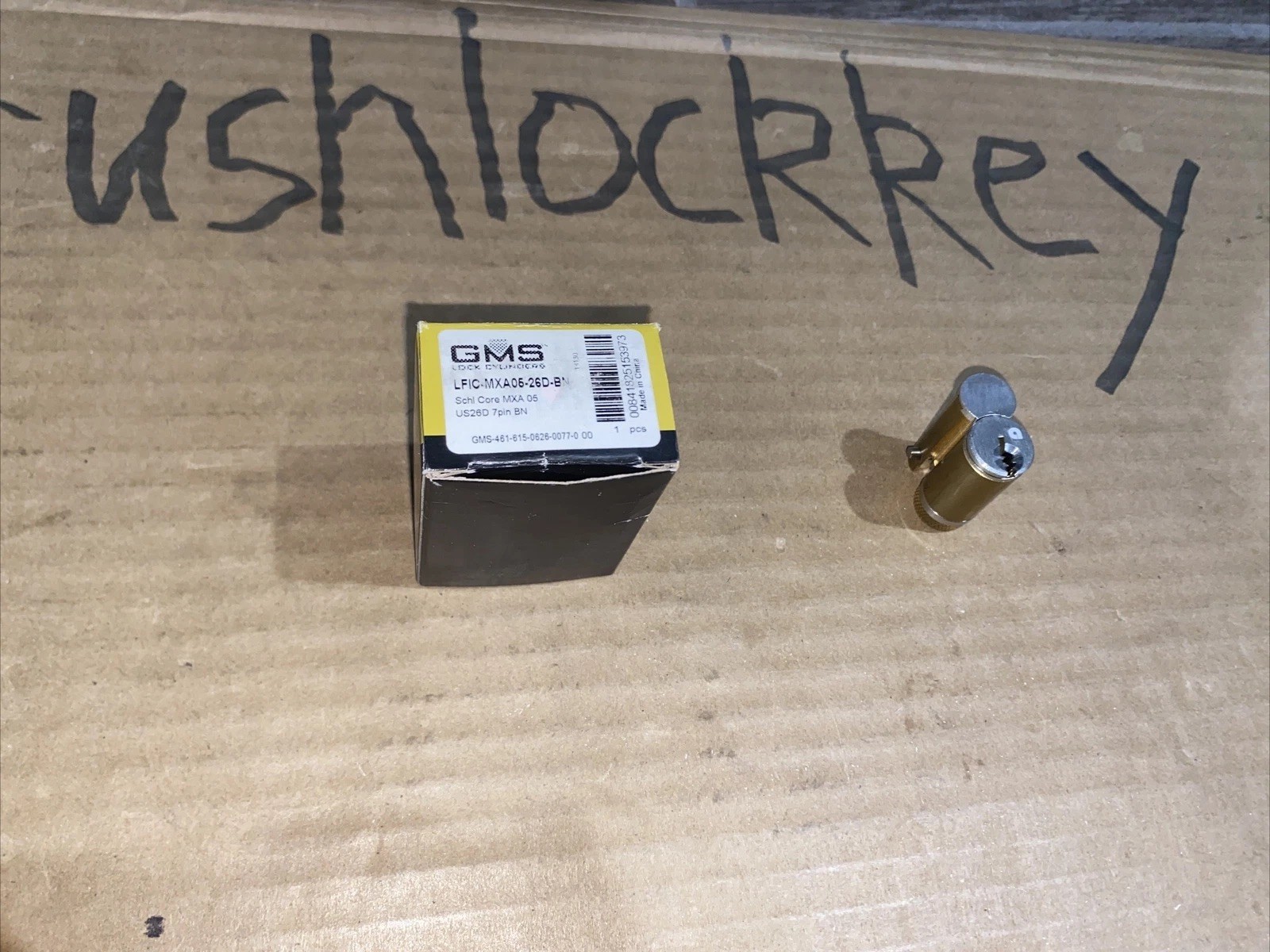 Brand New-GMS LFIC Schlage MXA 05 Us 26D 7 Pin LFIC-MXA06-26D-BN