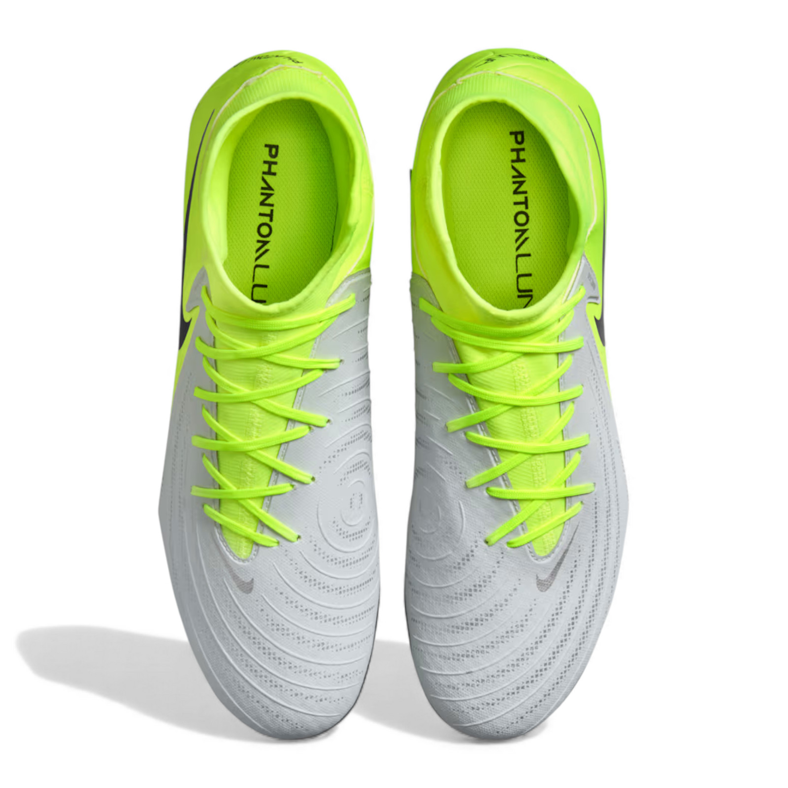 Nike Phantom Luna II Academy Fg/Mg FD6725-003 Yellow Soccer Cleats Men’s 11.5