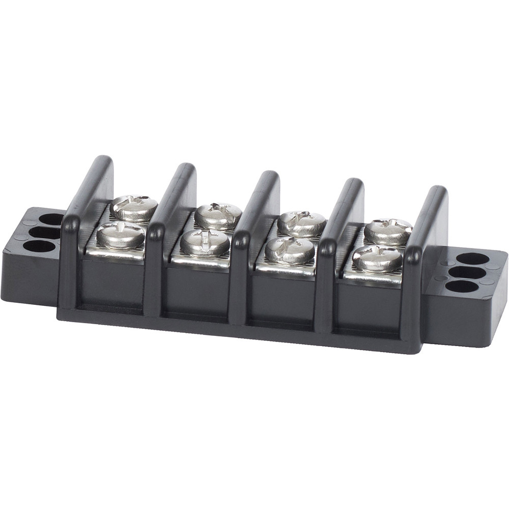 Blue Sea 30A Terminal Block 30 Amp 4-Circuit Closed Back Marine Boat 2504